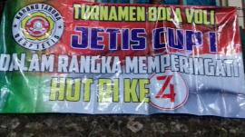 Karang Taruna Desa Jetis Mempersembahkan Turnamen Bola Voli JETIS CUP I