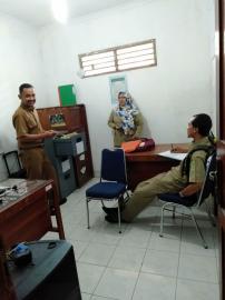 Monitoring Dan Evaluasi  Kearsipan dari DISPUSIP Kabupaten Gunungkidul