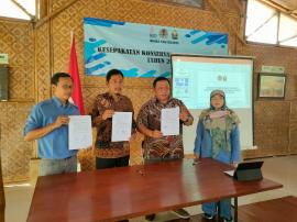 Penandatanganan Kesepakatan Konservasi Kalurahan Jetis dan BKSDA SM Paliyan Tahun 2022