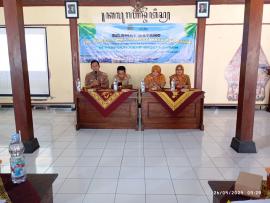 PENYAMBUTAN TIM VISITASI LOMBA PERPUSTAKAAN DI KALURAHAN JETIS