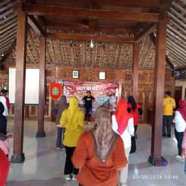 Pemerintah Kalurahan Jetis Gelar Kegiatan Germas dalam Rangka Peringatan HUT ke-81 Kemerdekaan RI