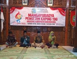 Pemerintah Kalurahan Jetis Gelar Mangayubagya Pengetan Kaping 196 Hadeging Kabupaten Gunungkidul